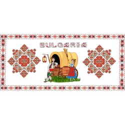 ЧАША С БЪЛГАРСКИ МОТИВИ