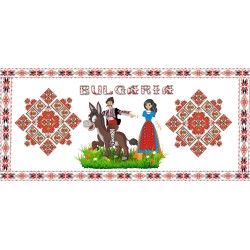 ЧАША С БЪЛГАРСКИ МОТИВИ
