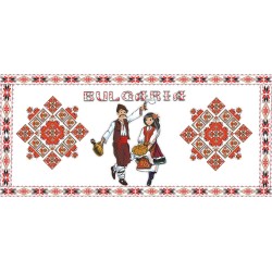 ЧАША С БЪЛГАРСКИ МОТИВИ
