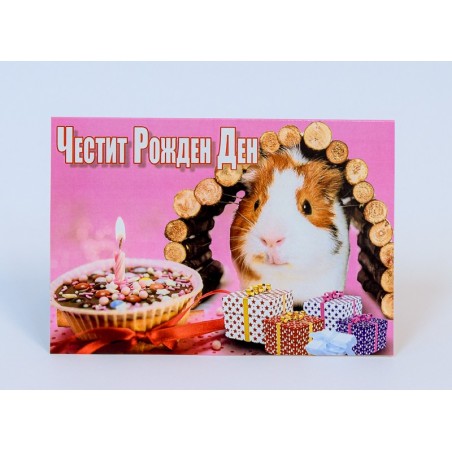 КАРТИЧКА ЧЕСТИТ РОЖДЕН ДЕН