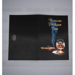 КАРТИЧКА ДВОЙНА С ТОПЪЛ ПЕЧАТ