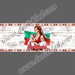 ЧАША С БЪЛГАРСКИ МОТИВИ