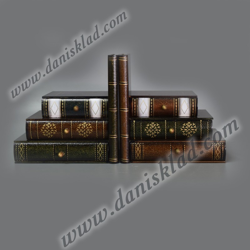 ШКАФ КНИГИ К-Т 2 БРОЯ