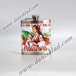 МЕТАЛНО ШИШЕ ЗА АЛКОХОЛ
