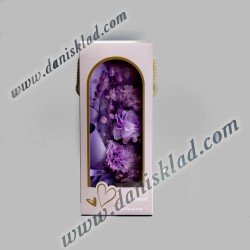БУКЕТ ЦВЕТЯ В КУТИЯ 11-16 СМ.