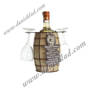 БУРЕ С ДВЕ ЧАШИ И РАКИЯ 0.700 Л. ЮБИЛЕЙ
